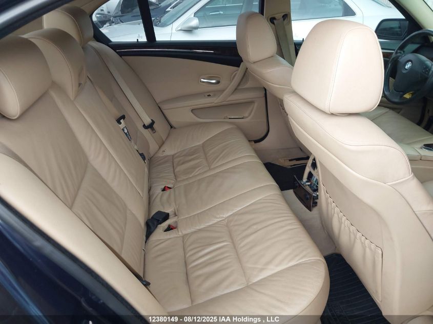 2008 BMW 528 I VIN: WBANU53568CT07940 Lot: 12380149