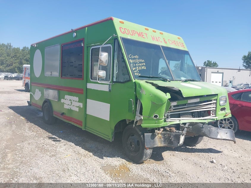 1FCLE49L97DB33703 2007 Ford Econoline E450 Super D Cmm Strp Chs auction photo 1