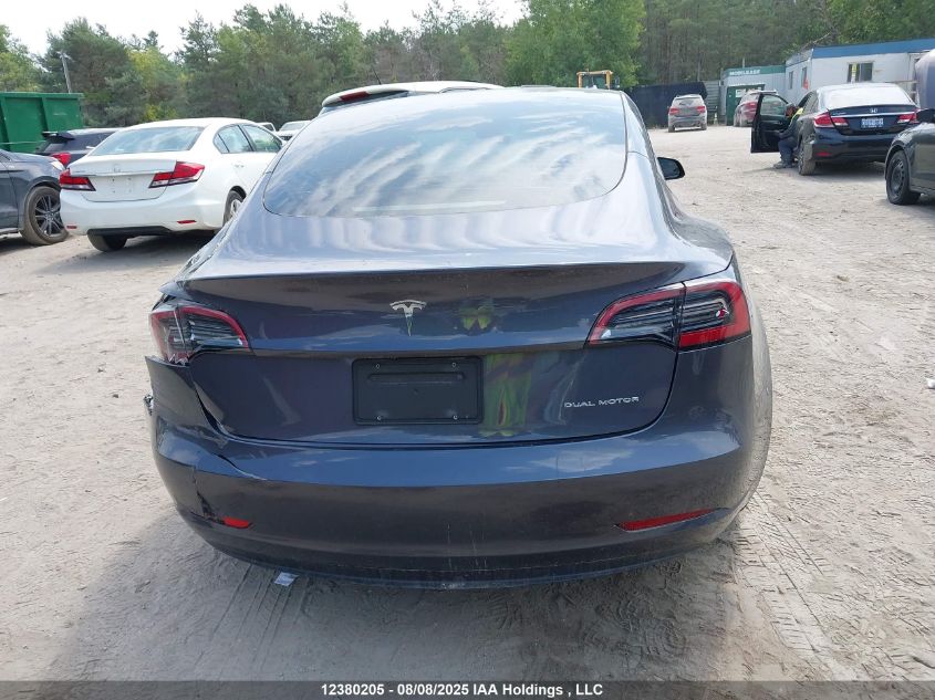 2023 Tesla Model 3 VIN: LRW3E1EB5PC851800 Lot: 12380205