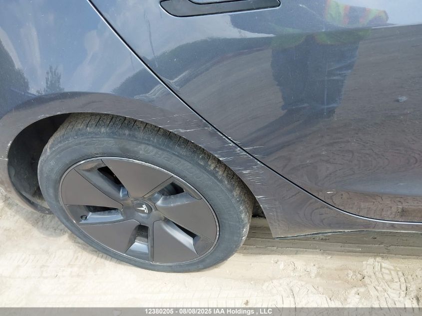 2023 Tesla Model 3 VIN: LRW3E1EB5PC851800 Lot: 12380205