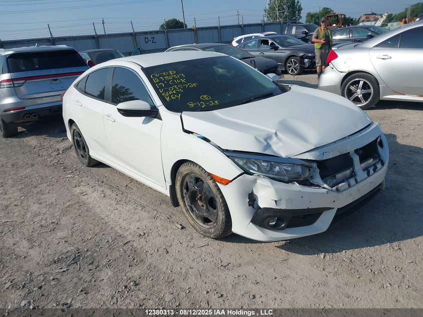 2HGFC2F64HH039725 2017 Honda Civic Lx auction photo 1