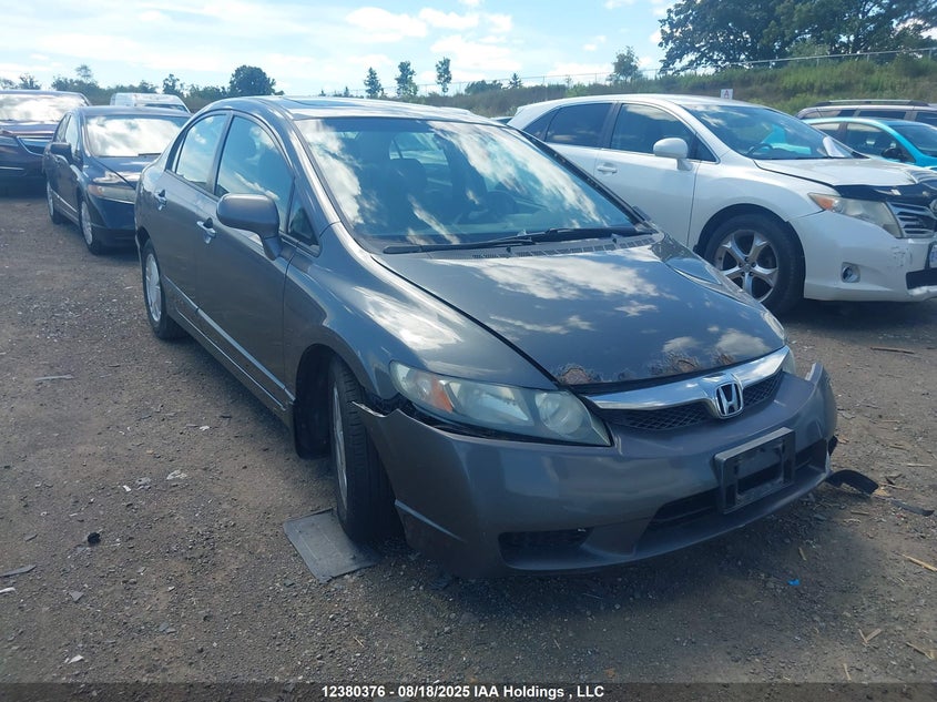2HGFA16049H021884 2009 Honda Civic Ex-L auction photo 1