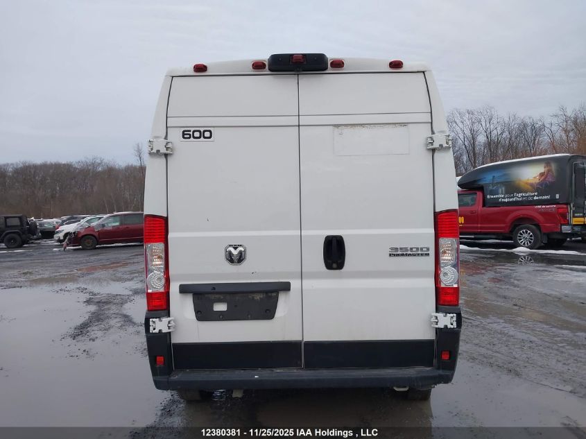 2023 Ram Promaster 3500 3500 High VIN: 3C6MRVHG6PE516085 Lot: 12380381