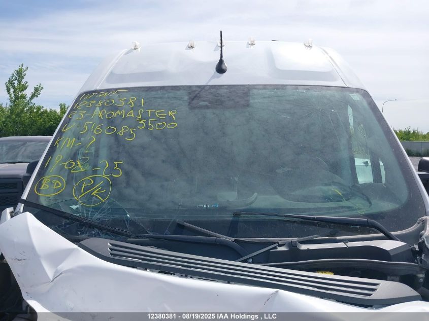 2023 Ram Promaster 3500 3500 High VIN: 3C6MRVHG6PE516085 Lot: 12380381