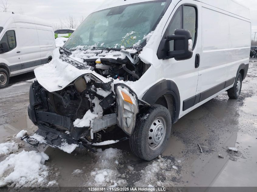 2023 Ram Promaster 3500 3500 High VIN: 3C6MRVHG6PE516085 Lot: 12380381