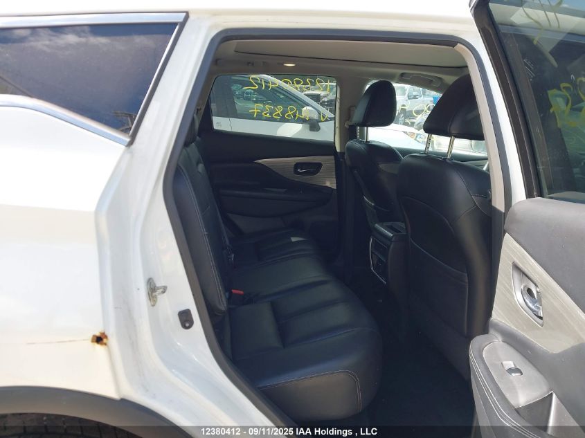 2016 Nissan Murano S/Sl/Sv/Platinum VIN: 5N1AZ2MH5GN148837 Lot: 12380412