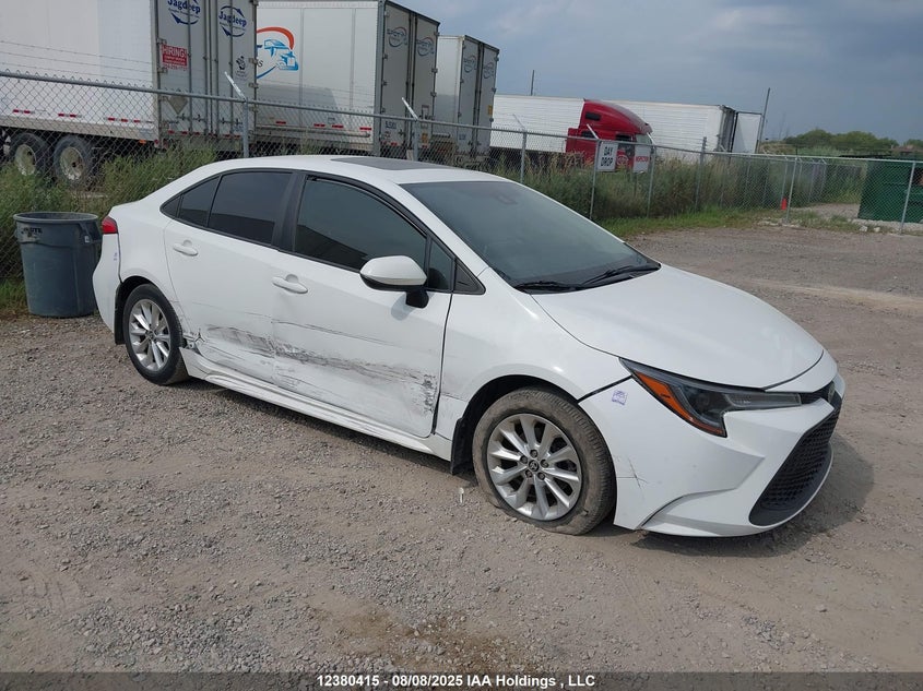 5YFBPRBE5LP118637 2020 Toyota Corolla Le auction photo 1