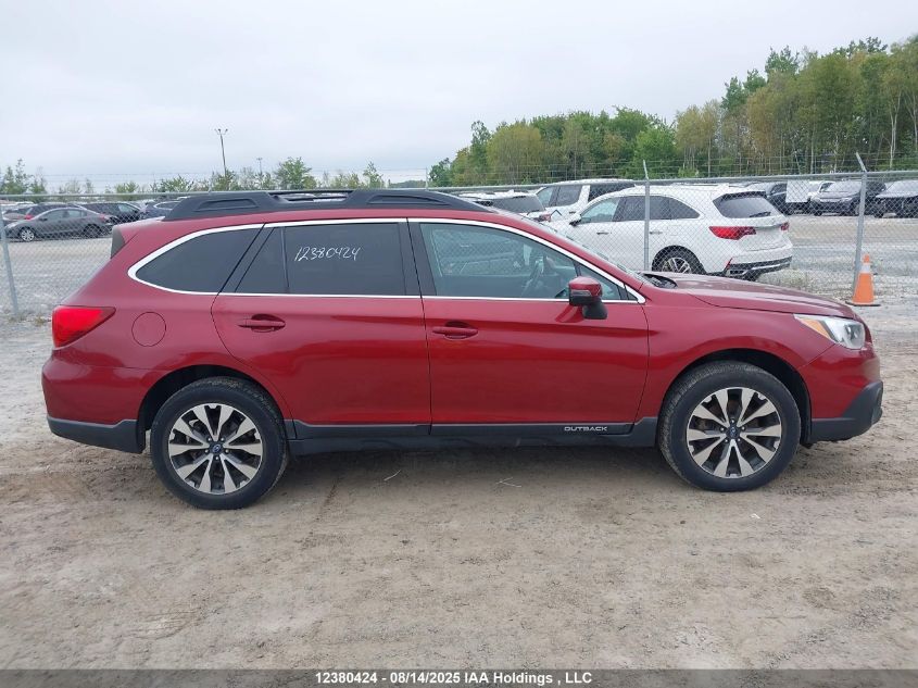 2016 Subaru Outback VIN: 4S4BSCNCXG3205997 Lot: 12380424