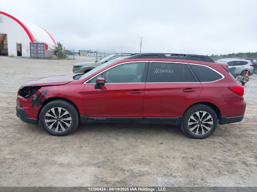 2016 Subaru Outback VIN: 4S4BSCNCXG3205997 Lot: 12380424