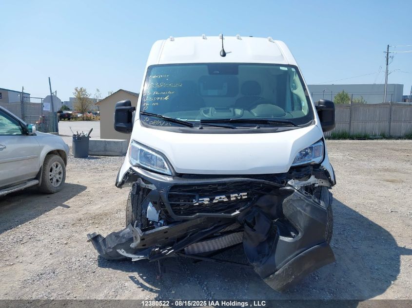 2025 Ram Promaster 3500 3500 High VIN: 3C6MRVJG2SE539916 Lot: 12380522
