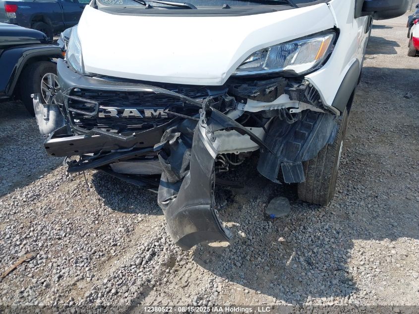 2025 Ram Promaster 3500 3500 High VIN: 3C6MRVJG2SE539916 Lot: 12380522