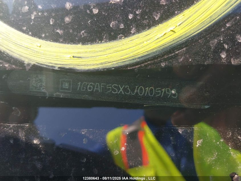 2018 Cadillac Ats Luxury VIN: 1G6AF5SX3J0105193 Lot: 12380643