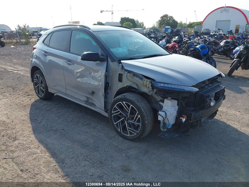 KM8K3CA3XNU906372 2022 Hyundai Kona N Line With Two-Tone Roof auction photo 1