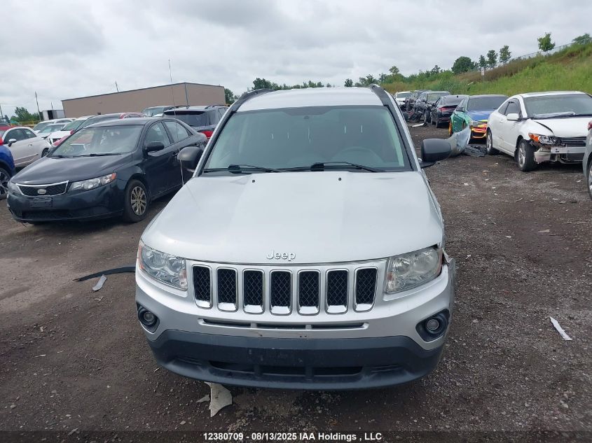 2011 Jeep Compass VIN: 1J4NF4FB9BD222689 Lot: 12380709