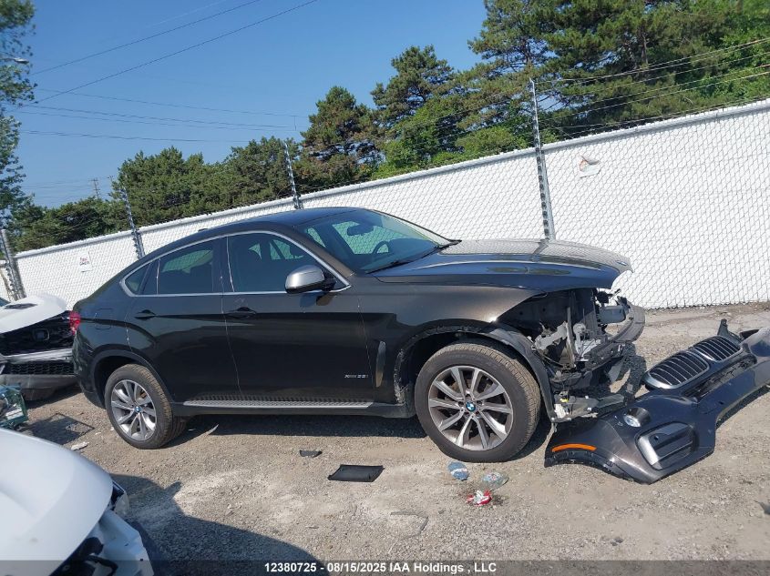 2015 BMW X6 xDrive35I VIN: 5UXKU2C59F0N77553 Lot: 12380725