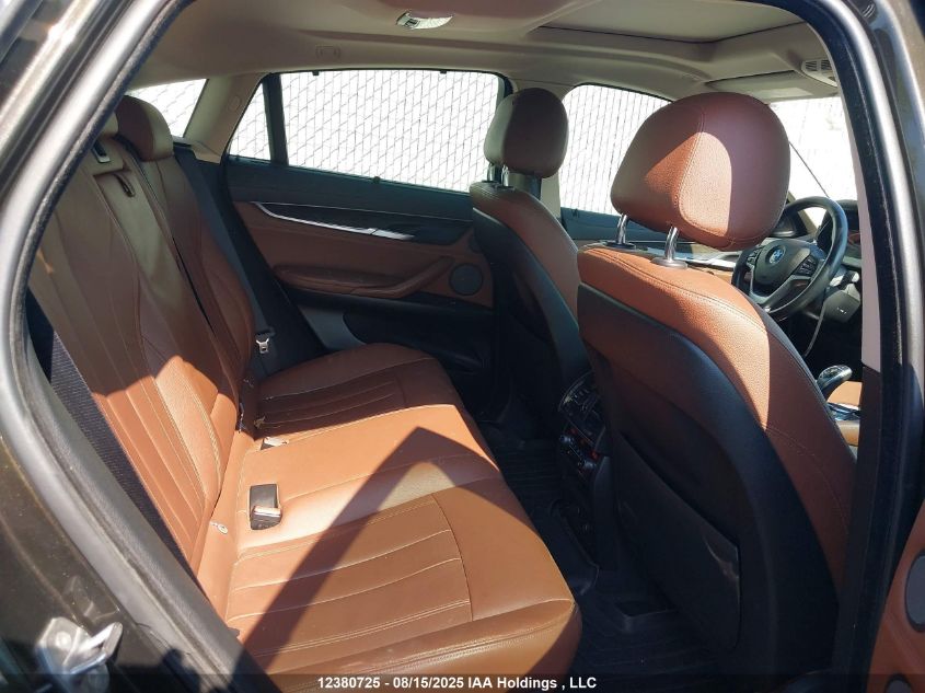 2015 BMW X6 xDrive35I VIN: 5UXKU2C59F0N77553 Lot: 12380725