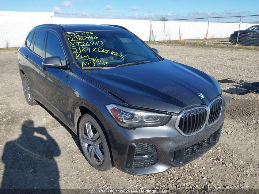 WBXJG9C03M5T26483 2021 BMW X1 xDrive28I auction photo 1