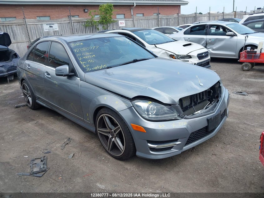 WDDGF8AB6EA941729 2014 Mercedes-Benz C 300 4Matic auction photo 1