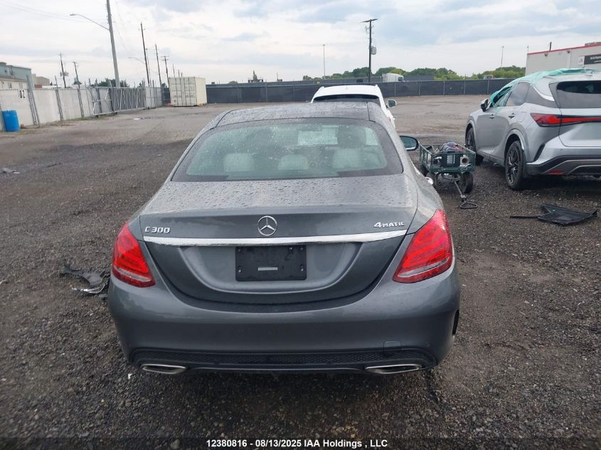 2018 Mercedes-Benz C 300 4Matic VIN: 55SWF4KB5JU266579 Lot: 12380816
