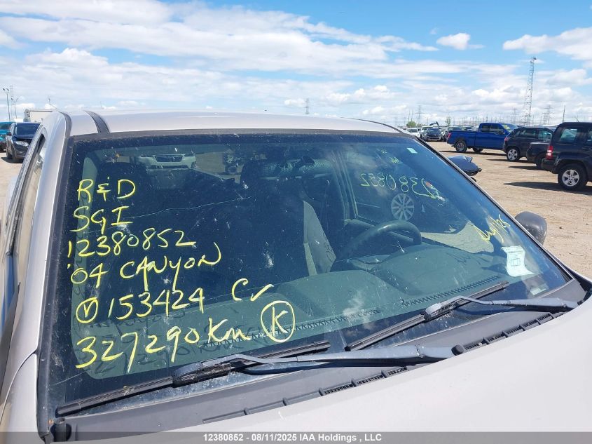 2004 GMC Canyon VIN: 1GTDT196748153424 Lot: 12380852