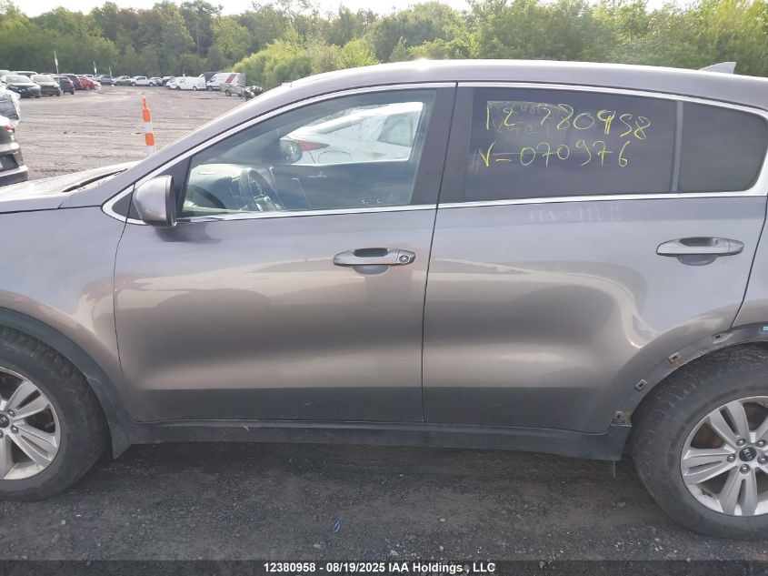 2017 Kia Sportage Lx VIN: KNDPM3ACXH7070976 Lot: 12380958