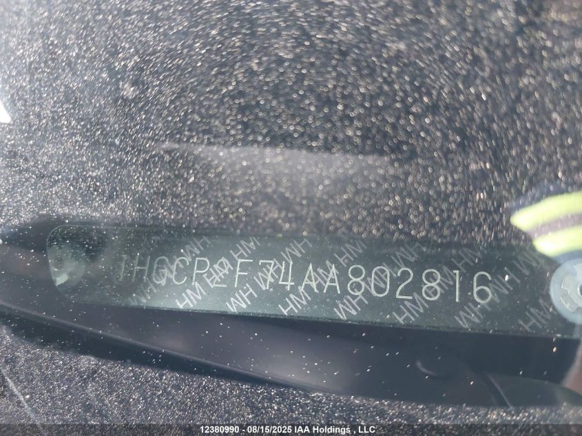 2010 Honda Accord Ex VIN: 1HGCP2F74AA802816 Lot: 12380990