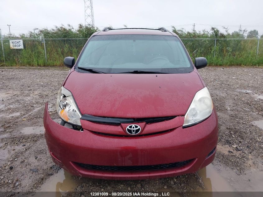 2010 Toyota Sienna Ce VIN: 5TDZK4CC4AS338515 Lot: 12381009