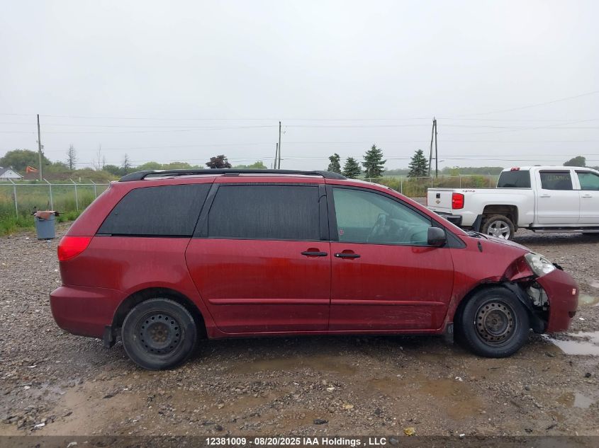 2010 Toyota Sienna Ce VIN: 5TDZK4CC4AS338515 Lot: 12381009
