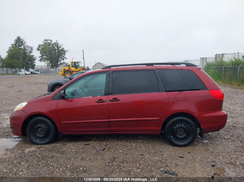 2010 Toyota Sienna Ce VIN: 5TDZK4CC4AS338515 Lot: 12381009