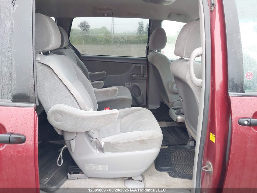 2010 Toyota Sienna Ce VIN: 5TDZK4CC4AS338515 Lot: 12381009