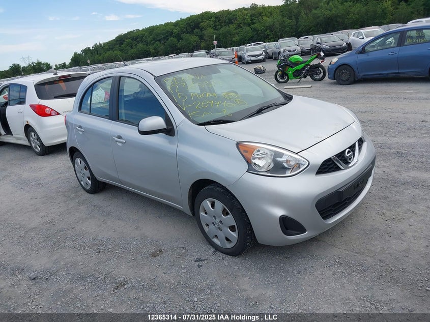 3N1CK3CP0FL269440 2015 Nissan Micra S/Sr/Sv auction photo 1