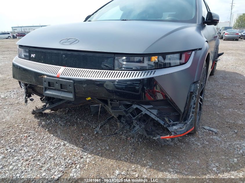 2025 Hyundai Ioniq 5 N VIN: KM8KNDA83SU006002 Lot: 12381061