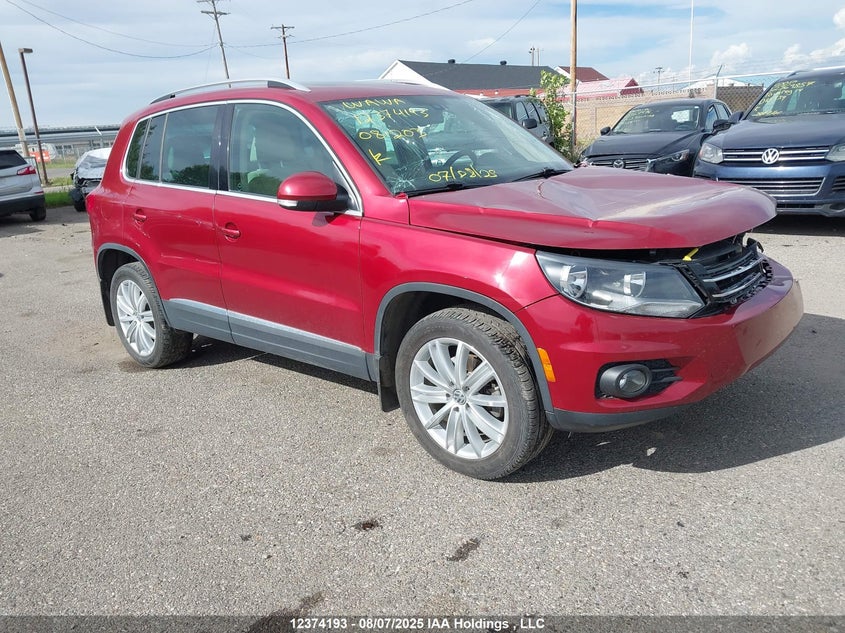 WVGJV7AX3GW081203 2016 Volkswagen Tiguan Comfortline/Highline/Special Edition auction photo 1