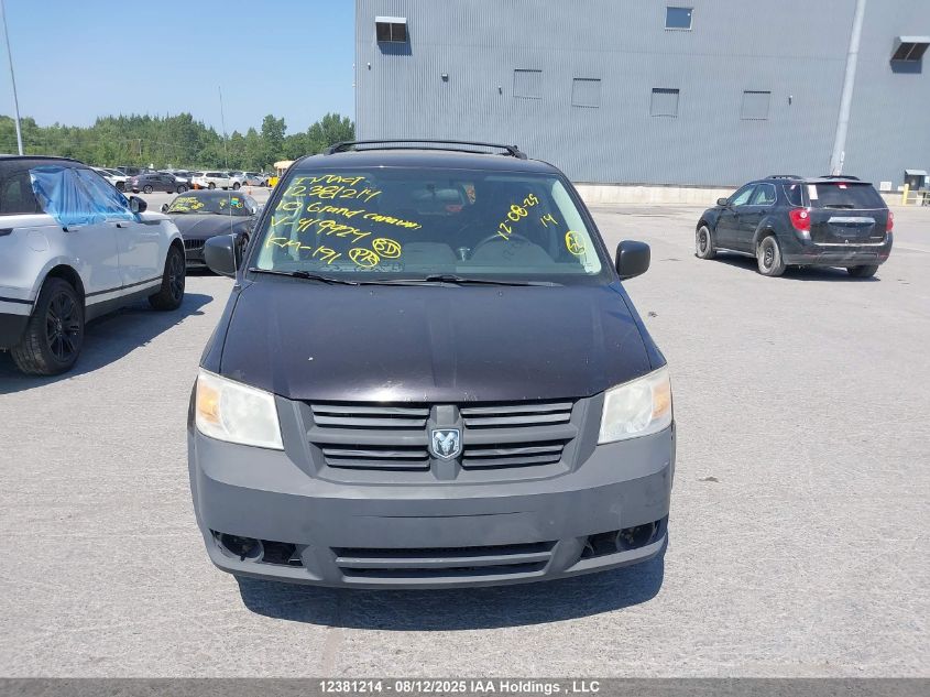 2010 Dodge Grand Caravan Se VIN: 2D4RN4DE6AR419924 Lot: 12381214