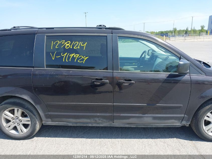 2010 Dodge Grand Caravan Se VIN: 2D4RN4DE6AR419924 Lot: 12381214