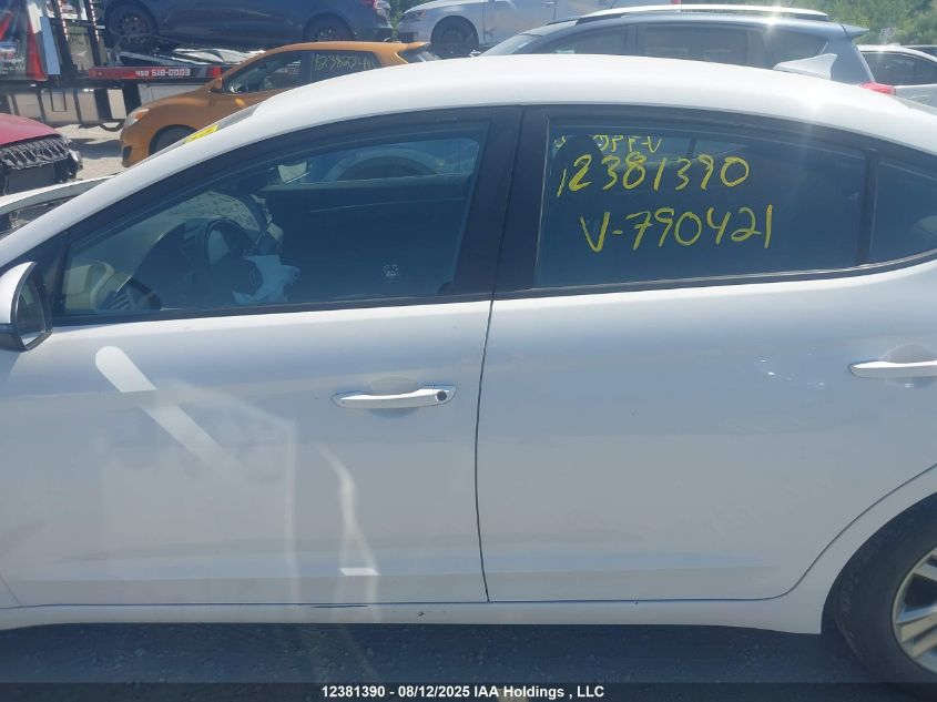 2019 Hyundai Elantra Preferred VIN: KMHD84LF3KU790421 Lot: 12381390