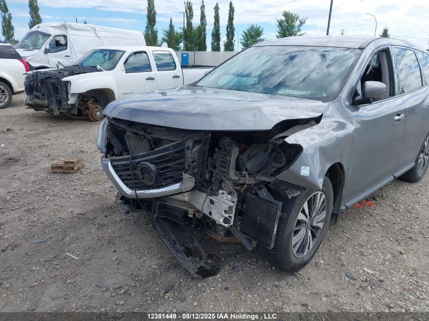 2017 Nissan Pathfinder S/Sv/Sl/Platinum VIN: 5N1DR2MN9HC665090 Lot: 12381449