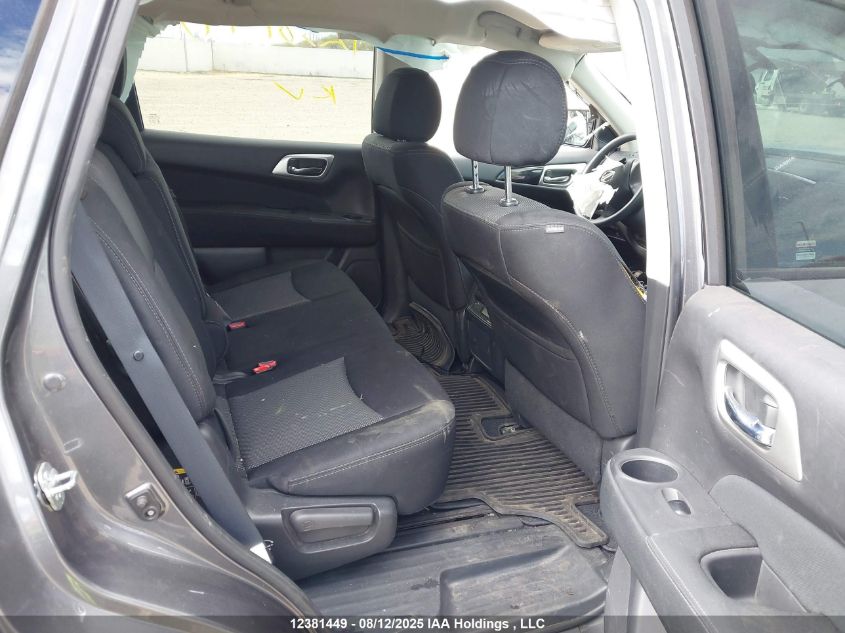 2017 Nissan Pathfinder S/Sv/Sl/Platinum VIN: 5N1DR2MN9HC665090 Lot: 12381449