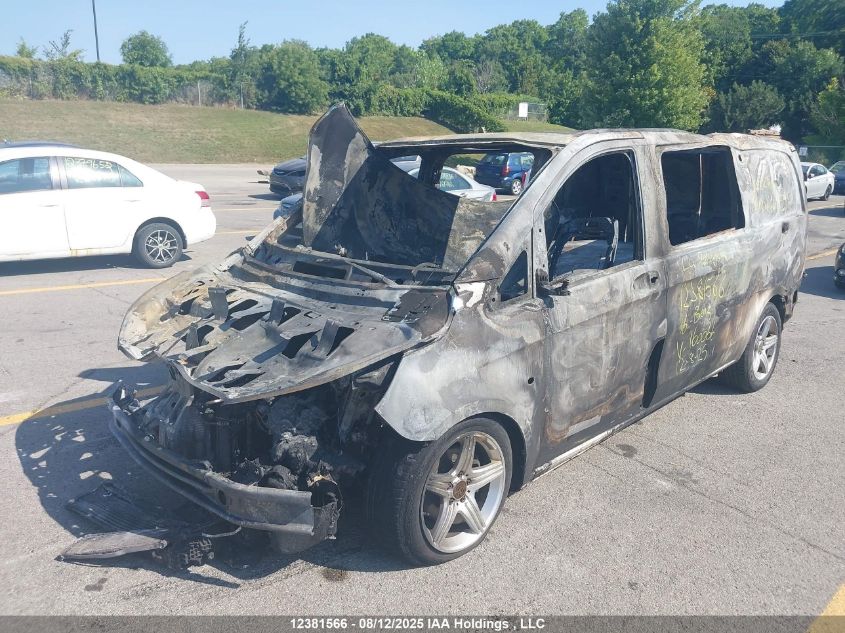 2016 Mercedes-Benz Metris VIN: WD3BG2EAXG3160066 Lot: 12381566