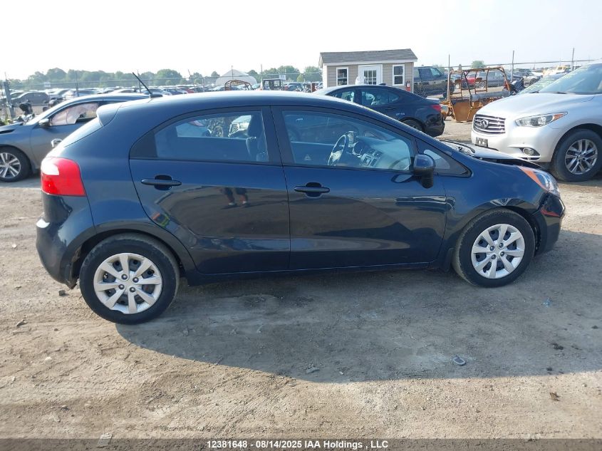 2015 Kia Rio Lx VIN: KNADM5A39F6972355 Lot: 12381648