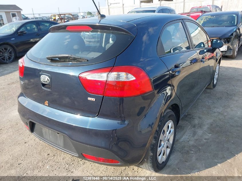 2015 Kia Rio Lx VIN: KNADM5A39F6972355 Lot: 12381648