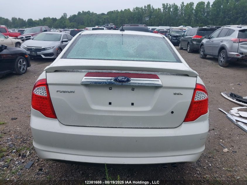 2010 Ford Fusion Sel VIN: 3FAHP0JA8AR186691 Lot: 12381688
