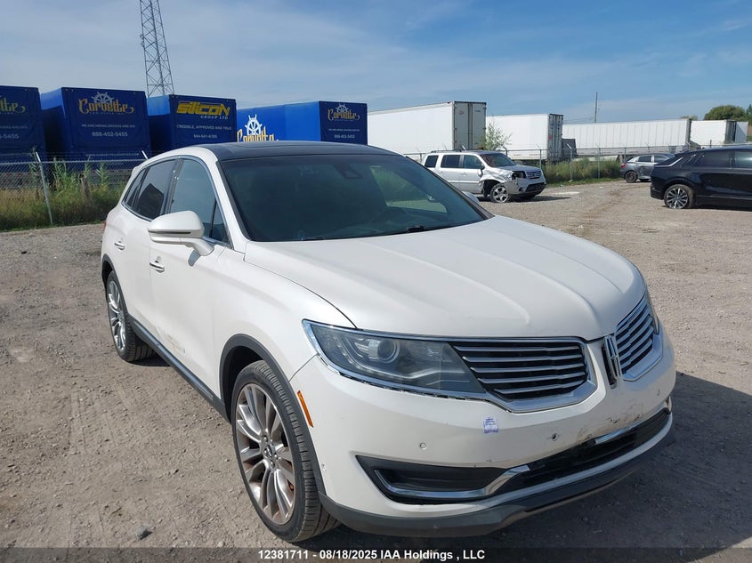 2LMTJ8LP8GBL28132 2016 Lincoln Mkx Reserve auction photo 1