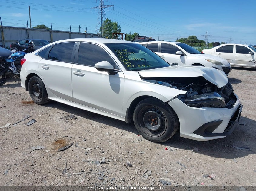 2HGFE2F29NH122229 2022 Honda Civic Lx auction photo 1