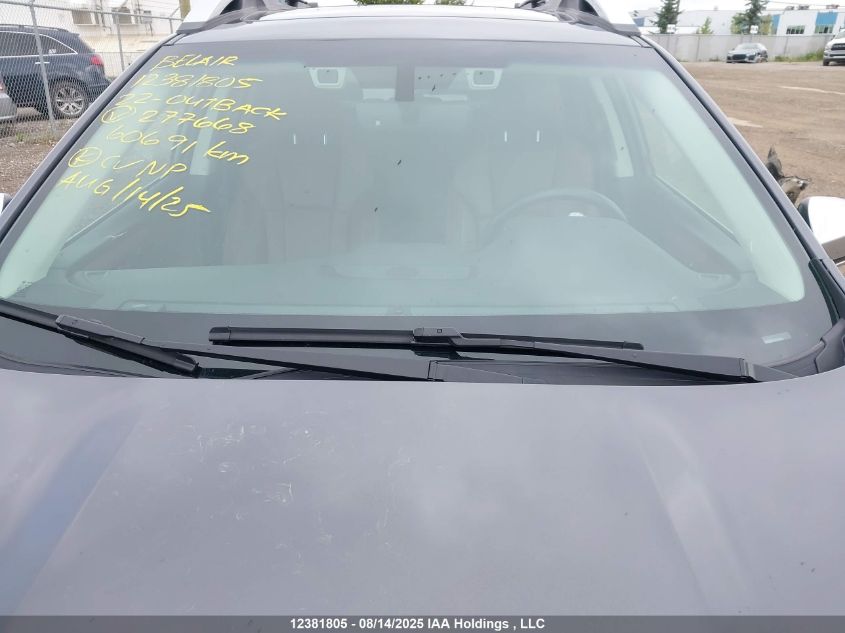 2022 Subaru Outback Premier Xt VIN: 4S4BTHPD3N3277668 Lot: 12381805