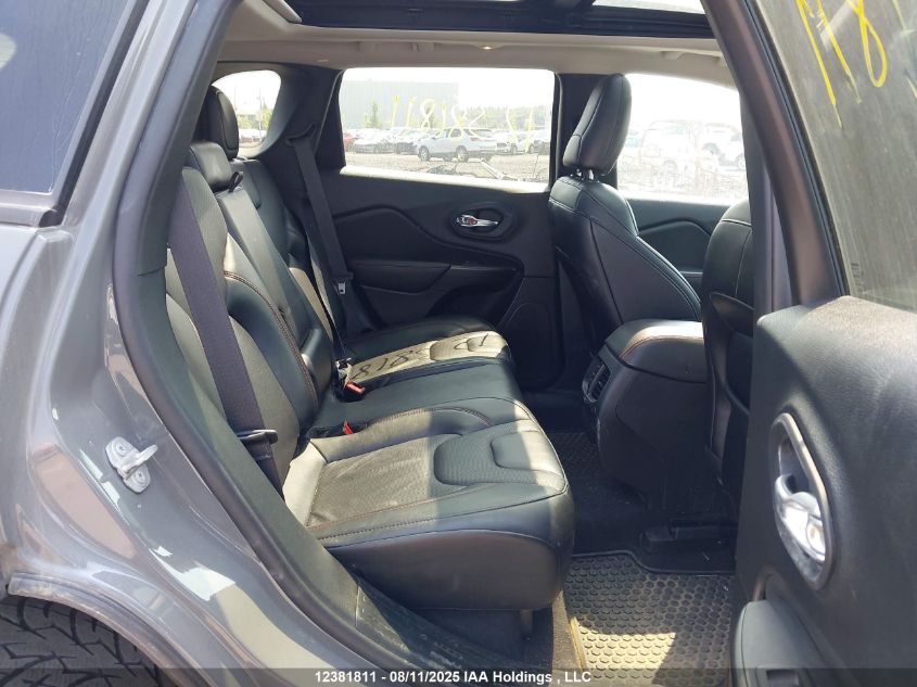 2022 Jeep Cherokee Trailhawk VIN: 1C4PJMBX1ND555357 Lot: 12381811