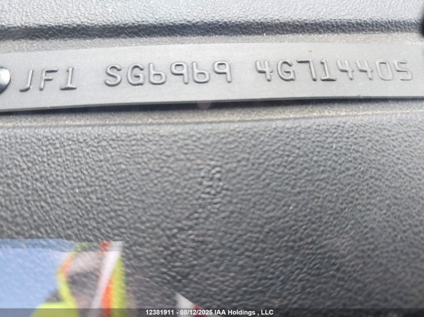 2004 Subaru Forester 2.5Xt VIN: JF1SG69694G714405 Lot: 12381911