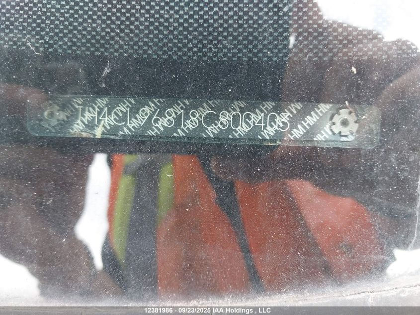 2008 Acura Tsx VIN: JH4CL96818C800403 Lot: 12381986