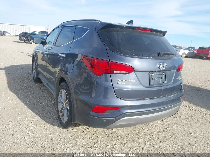 5NMZUDLA8JH055093 2018 HYUNDAI SANTA FE photo no. 3