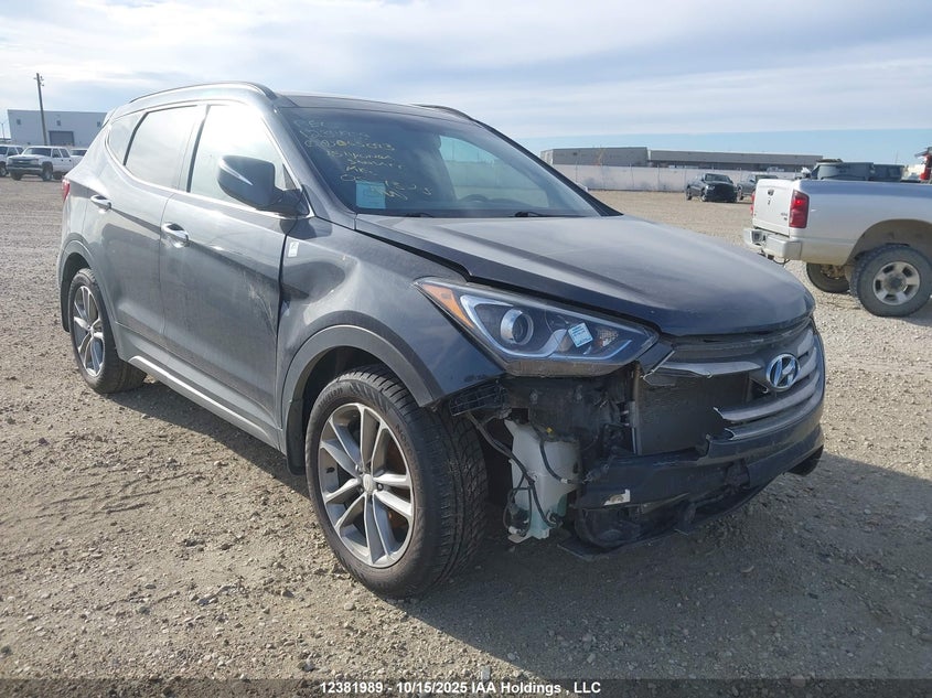 5NMZUDLA8JH055093 2018 HYUNDAI SANTA FE photo no. 6